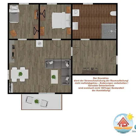 Ostsee7 Apartament *